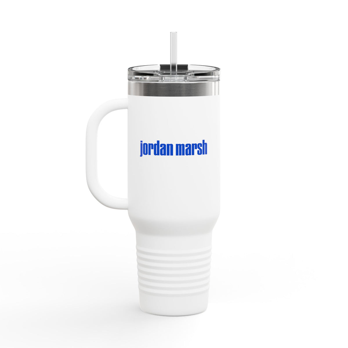 Jordan Marsh 40oz Insulated Travel Mug Stainless Tumbler