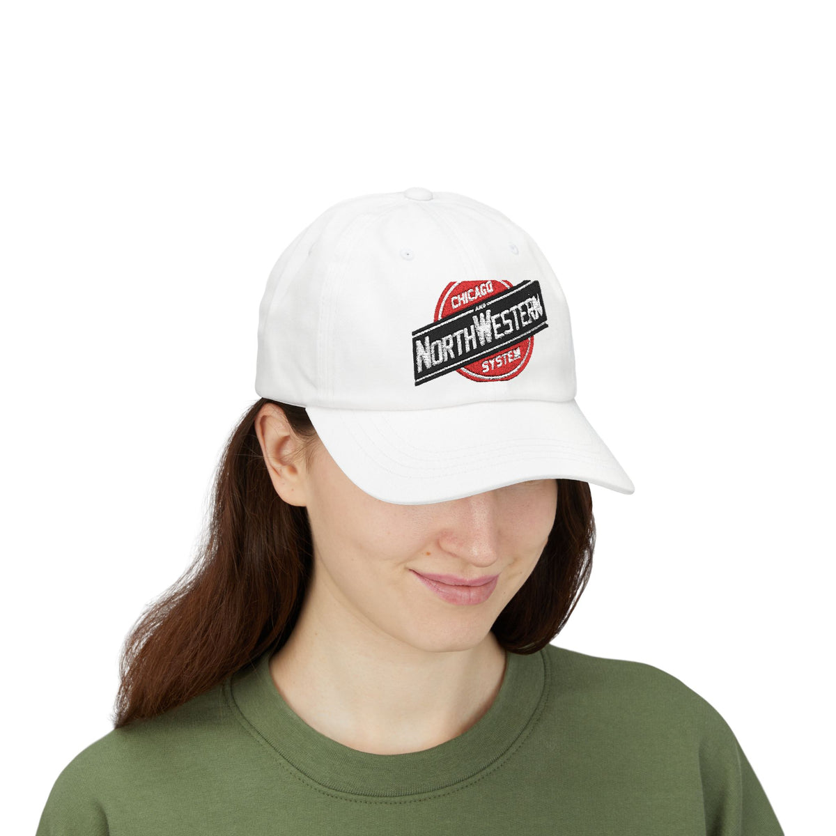 Chicago and North Western Railway Embroidered Dad Cap Hat