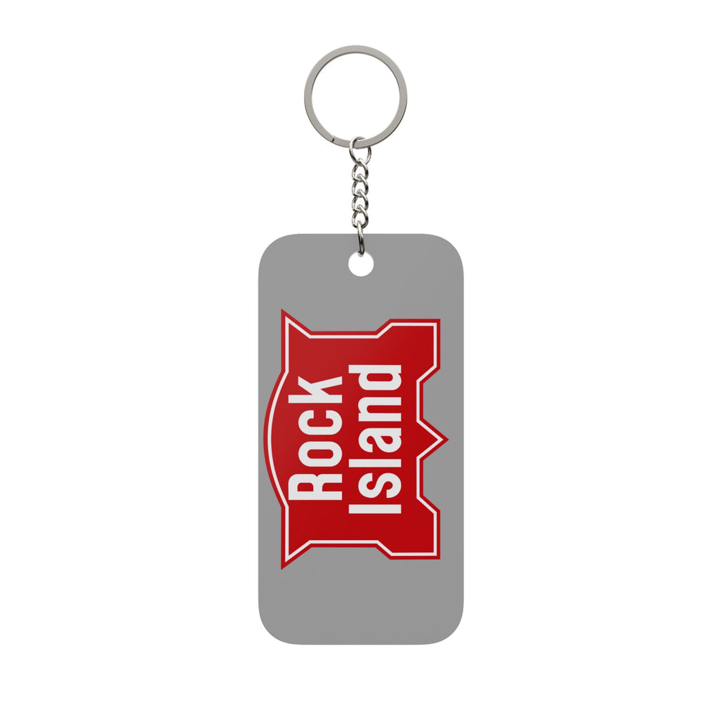 Chicago, Rock Island and Pacific Railroad Double-Sided Keychain Charm