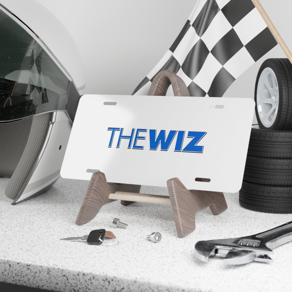 The Wiz Vanity License Plate