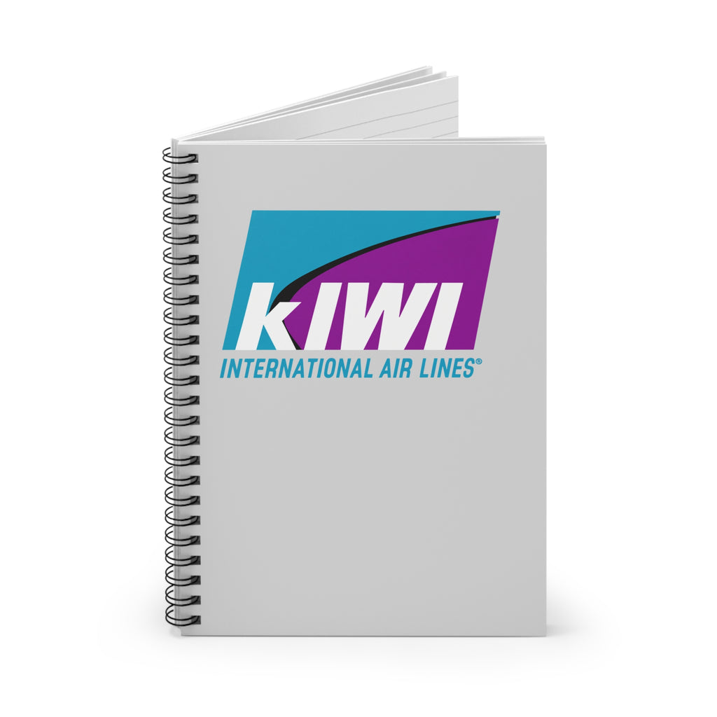 Kiwi International Air Lines Spiral Notebook
