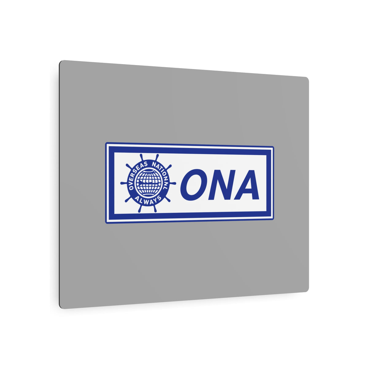 Overseas National Airways Metal Sign