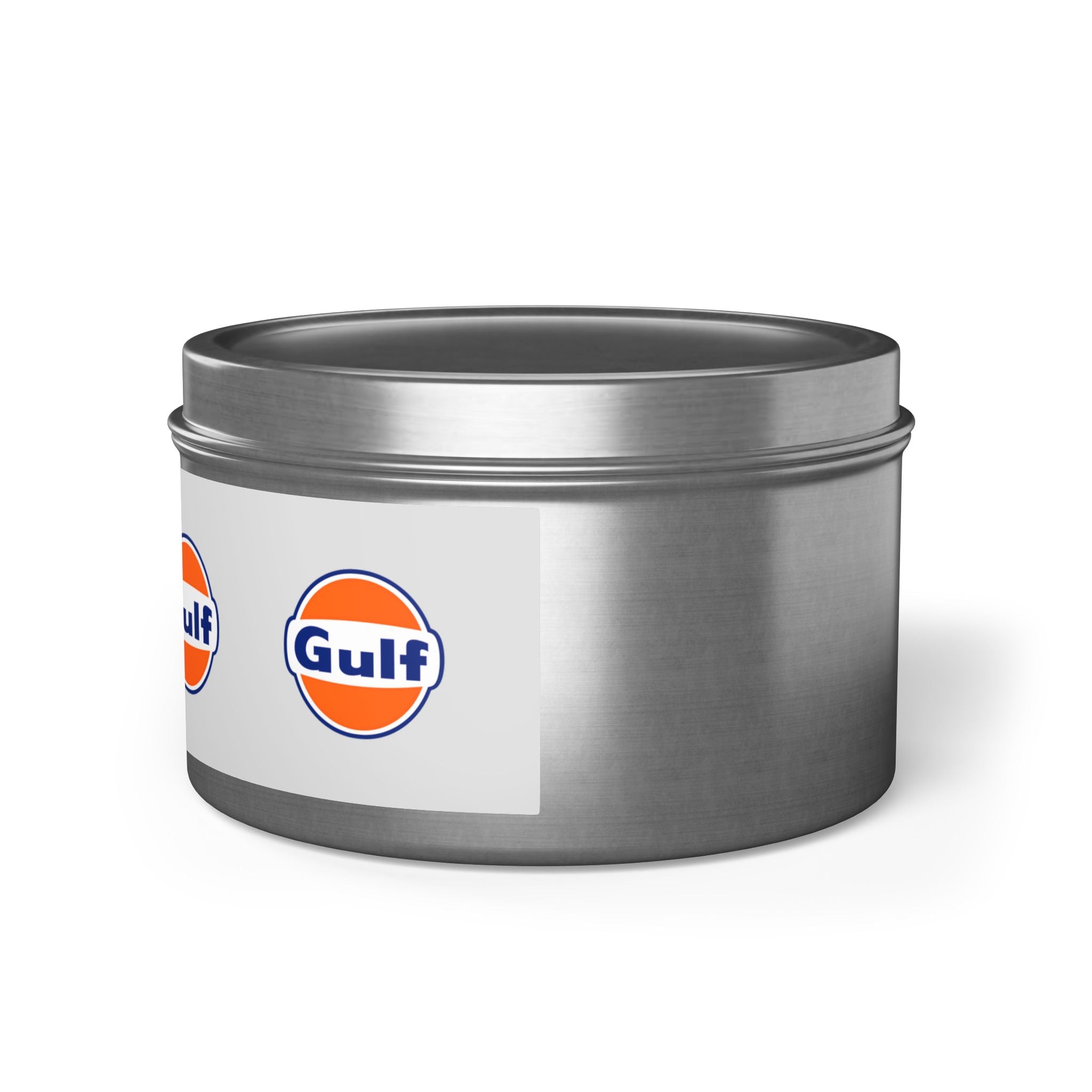Gulf Oil Tin Candle