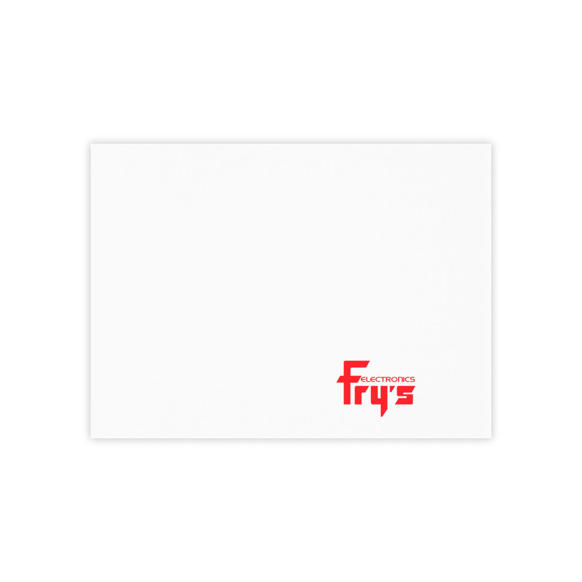 Fry's Electronics, Inc. Sticky Post-it Note Pad