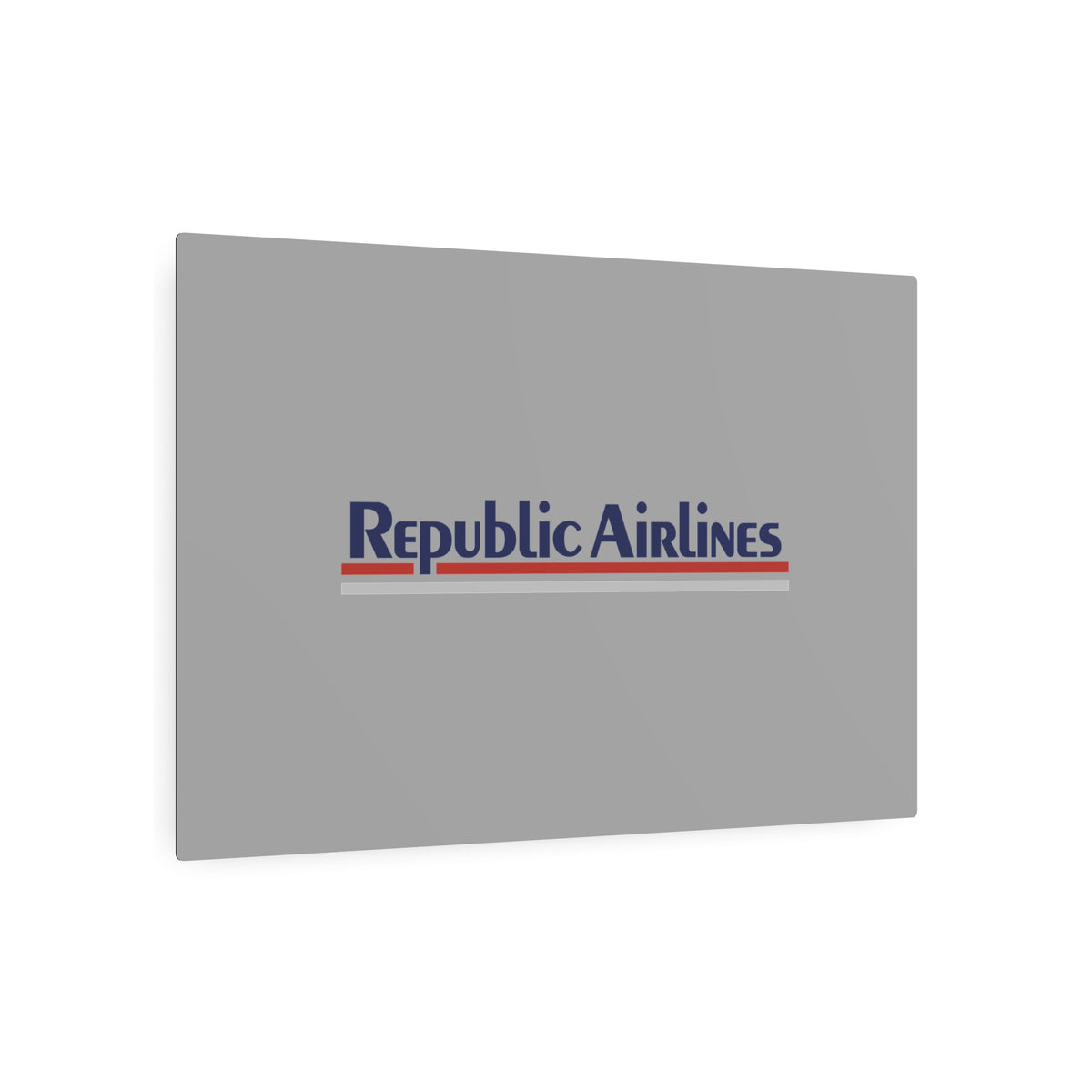 Republic Airlines Metal Sign