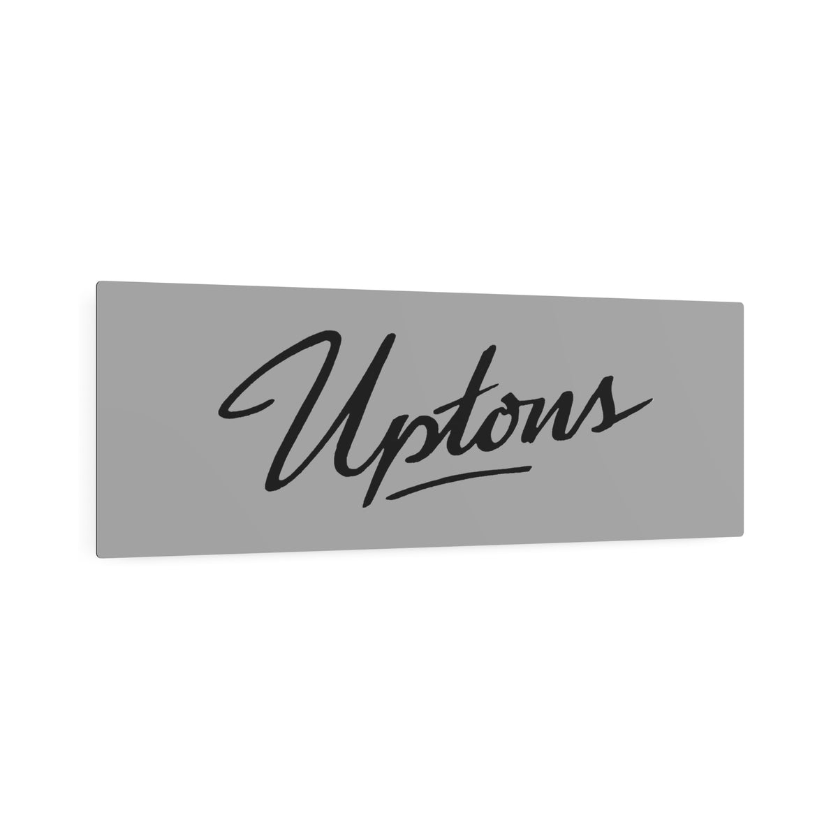 Uptons Metal Sign