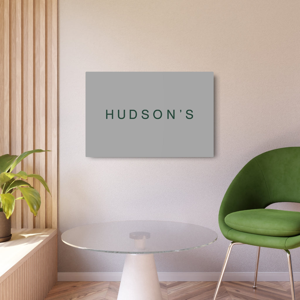 Hudson's Metal Sign