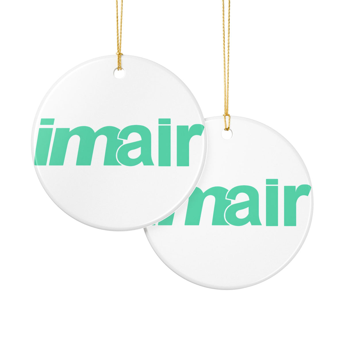 Imair Airlines Ceramic Ornament