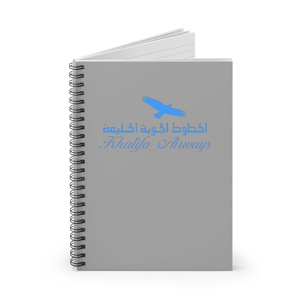 Khalifa Airways Spiral Notebook