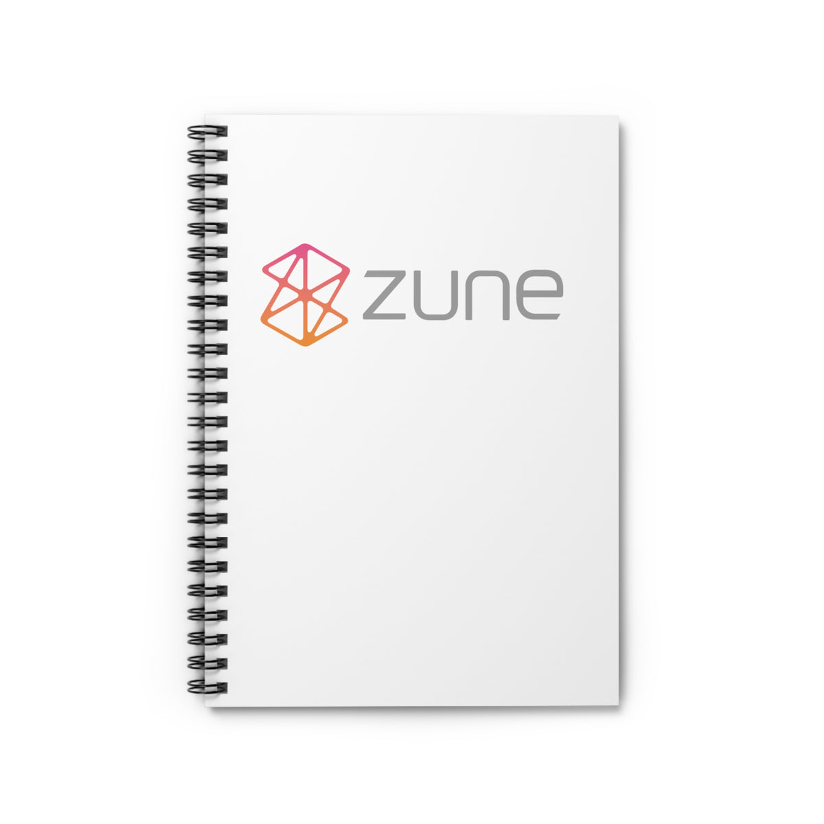 Zune Spiral Notebook