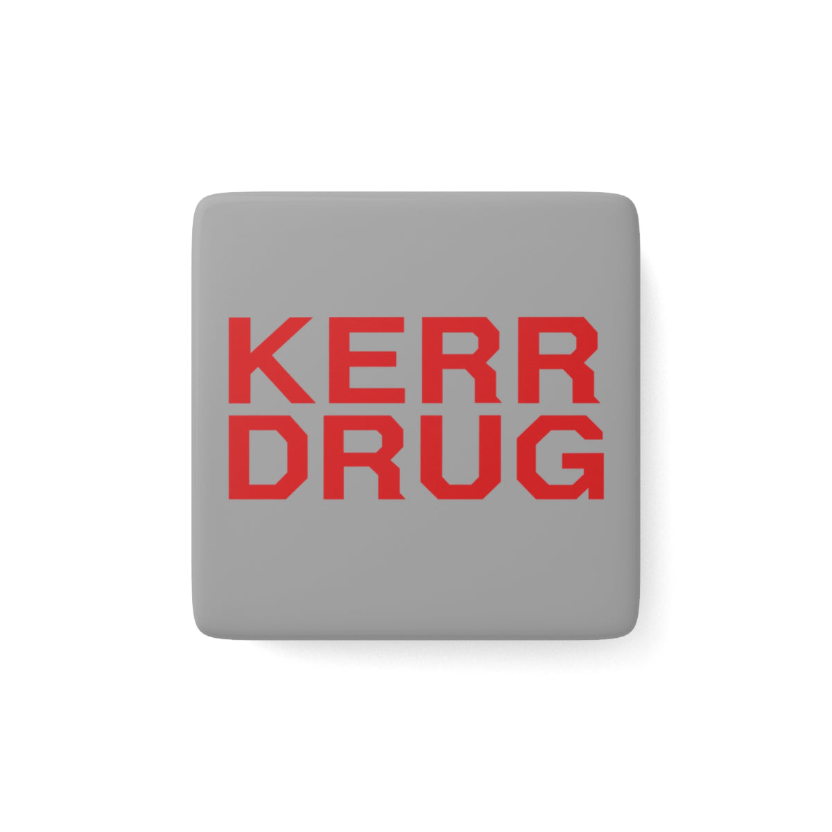 Kerr Drug Square Porcelain Fridge Magnet
