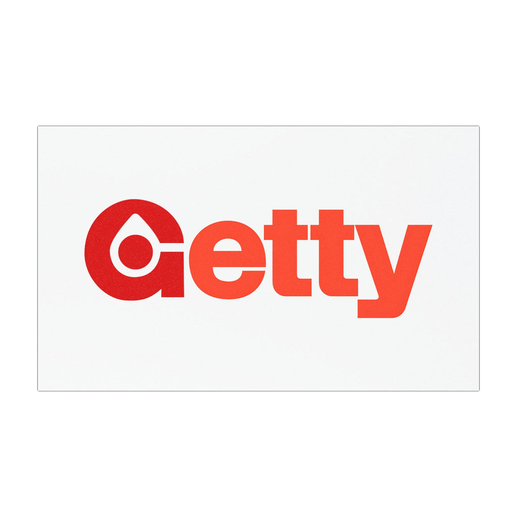 Getty Oil Car Magnet