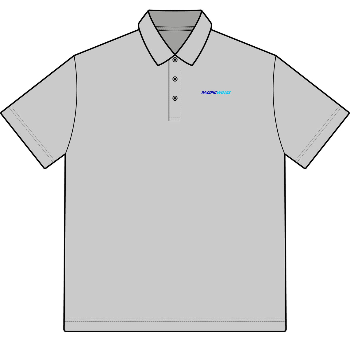 Pacific Wings Cotton Polo Shirt