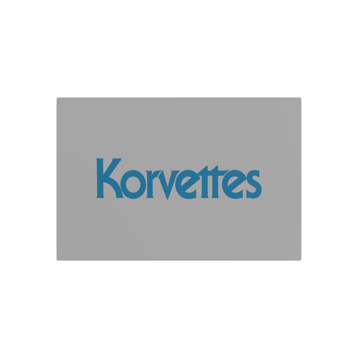 Korvette's Metal Sign