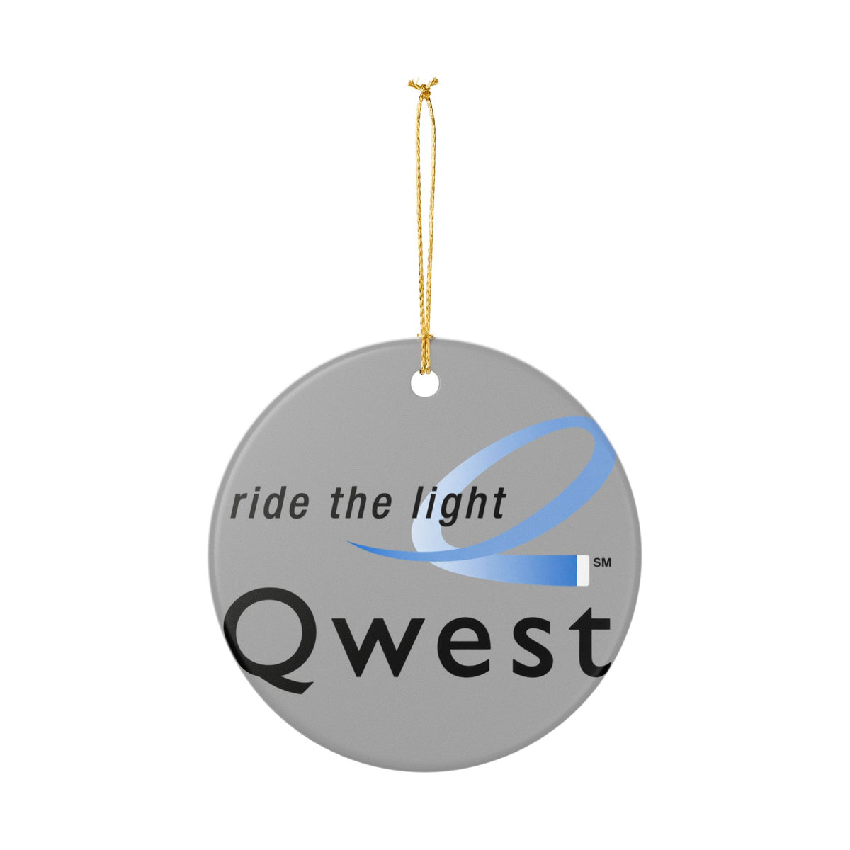 Qwest Ceramic Ornament