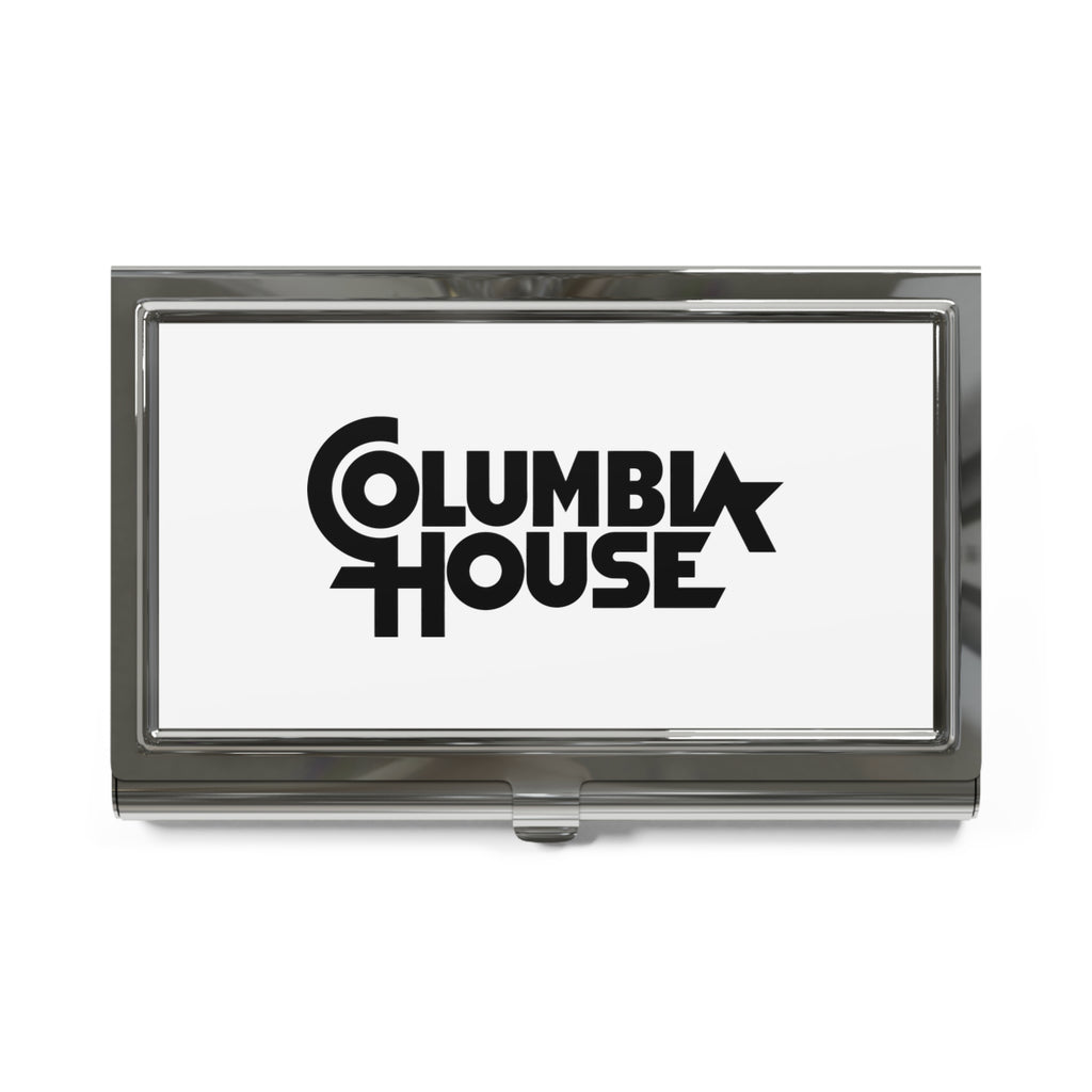 Columbia House Metal Business Card Holder