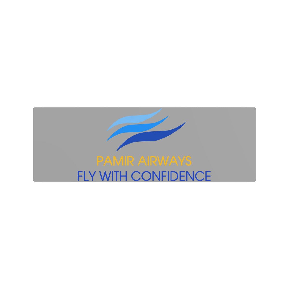 Pamir Airways Metal Sign