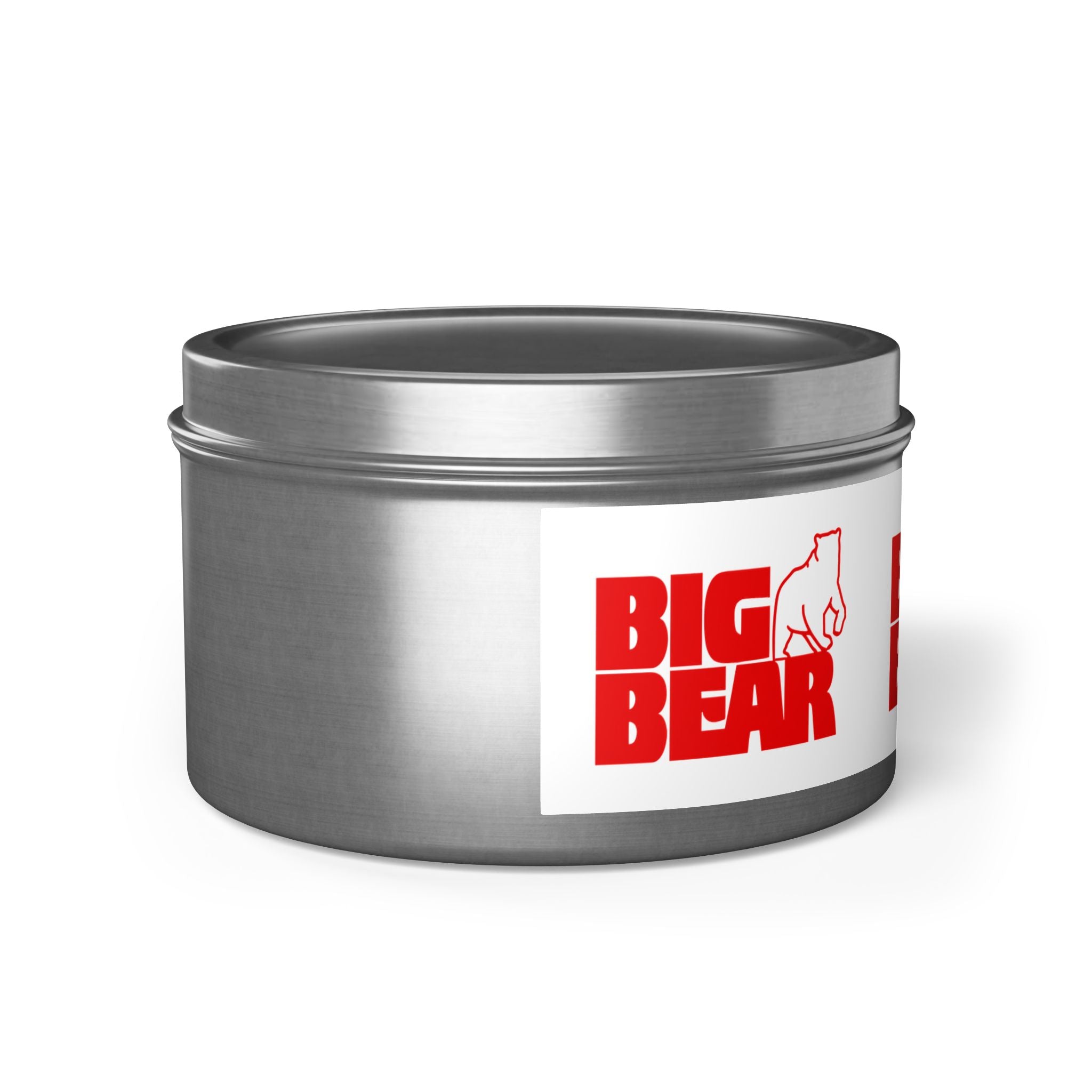 Big Bear Stores Tin Candle