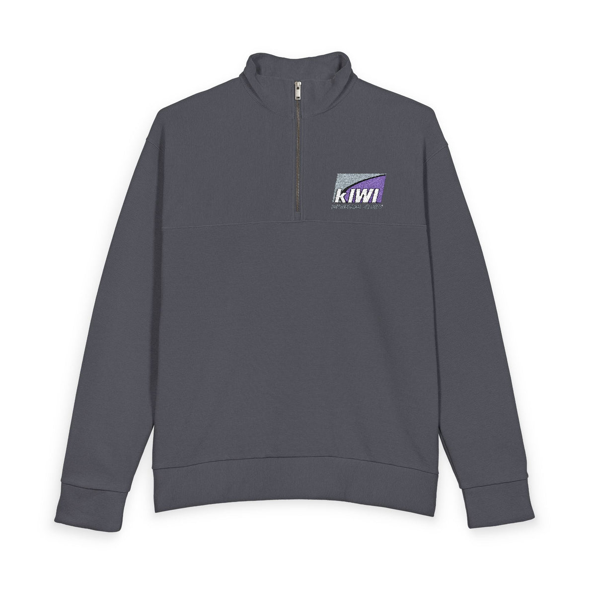 Kiwi International Air Lines Heavy Knit Quarter-Zip Sweatshirt