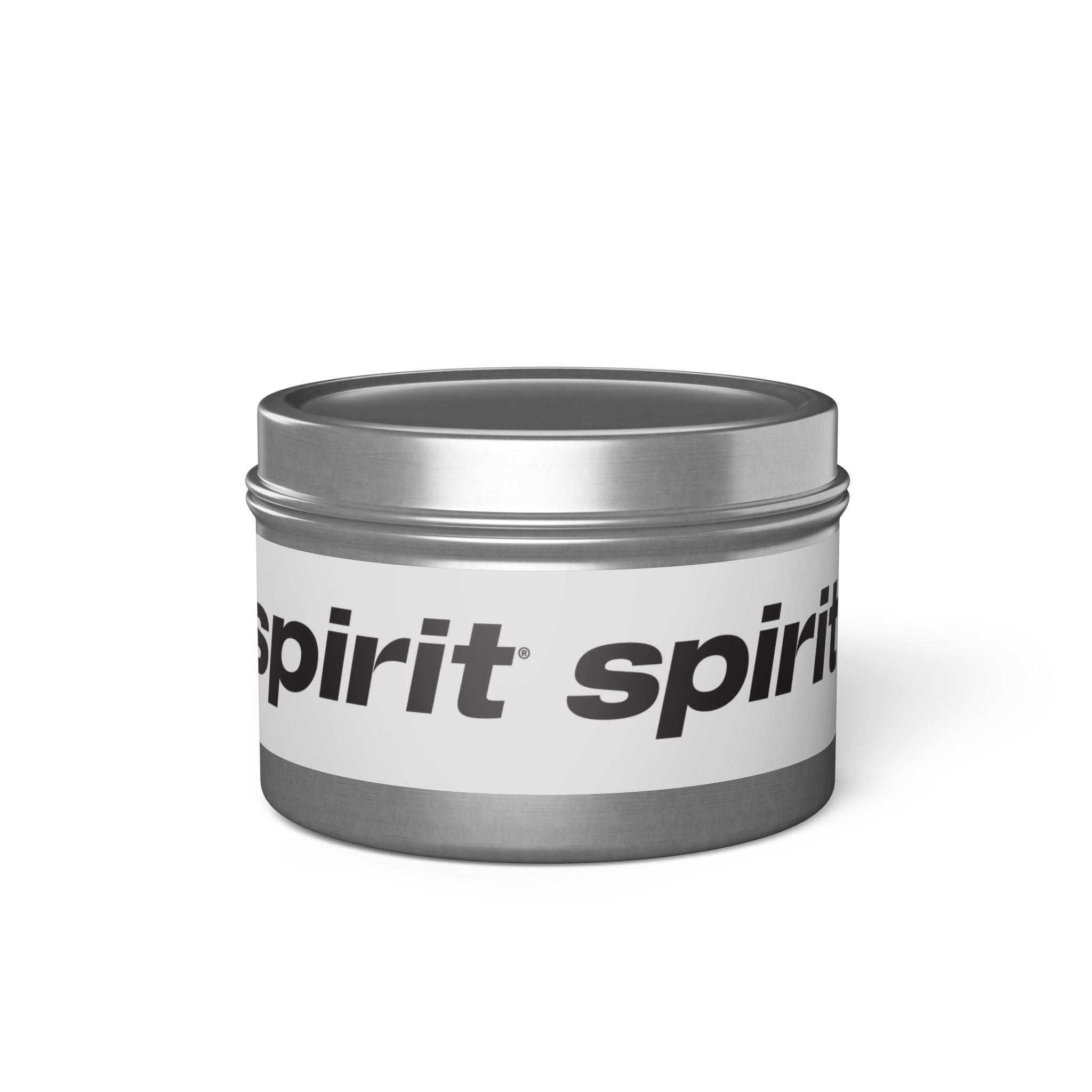 Spirit Airlines Tin Candle