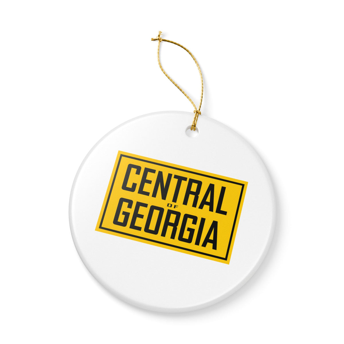 Central of Georgia Railway Ceramic Ornament