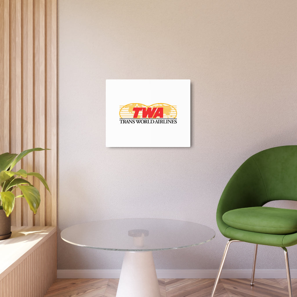 Trans World Airlines (TWA) Metal Sign