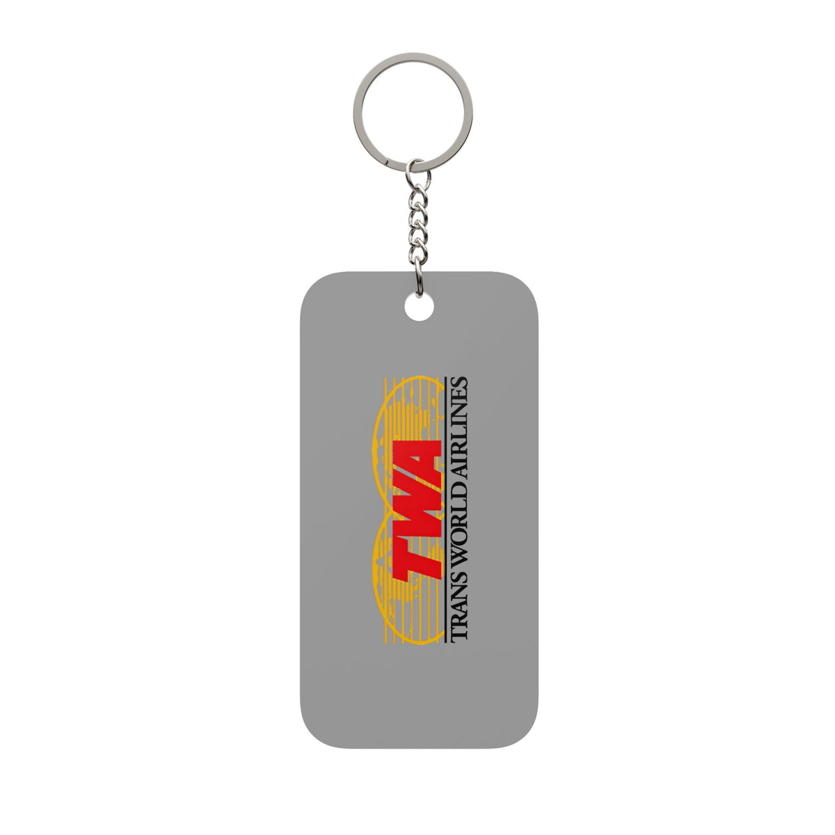 Trans World Airlines (TWA) Double-Sided Keychain Charm