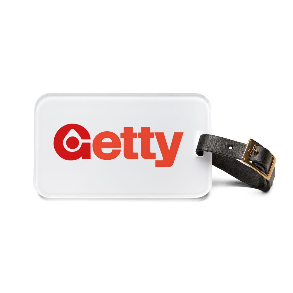 Getty Oil Luggage Tag