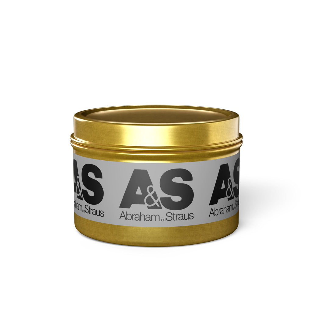Abraham & Straus Tin Candle