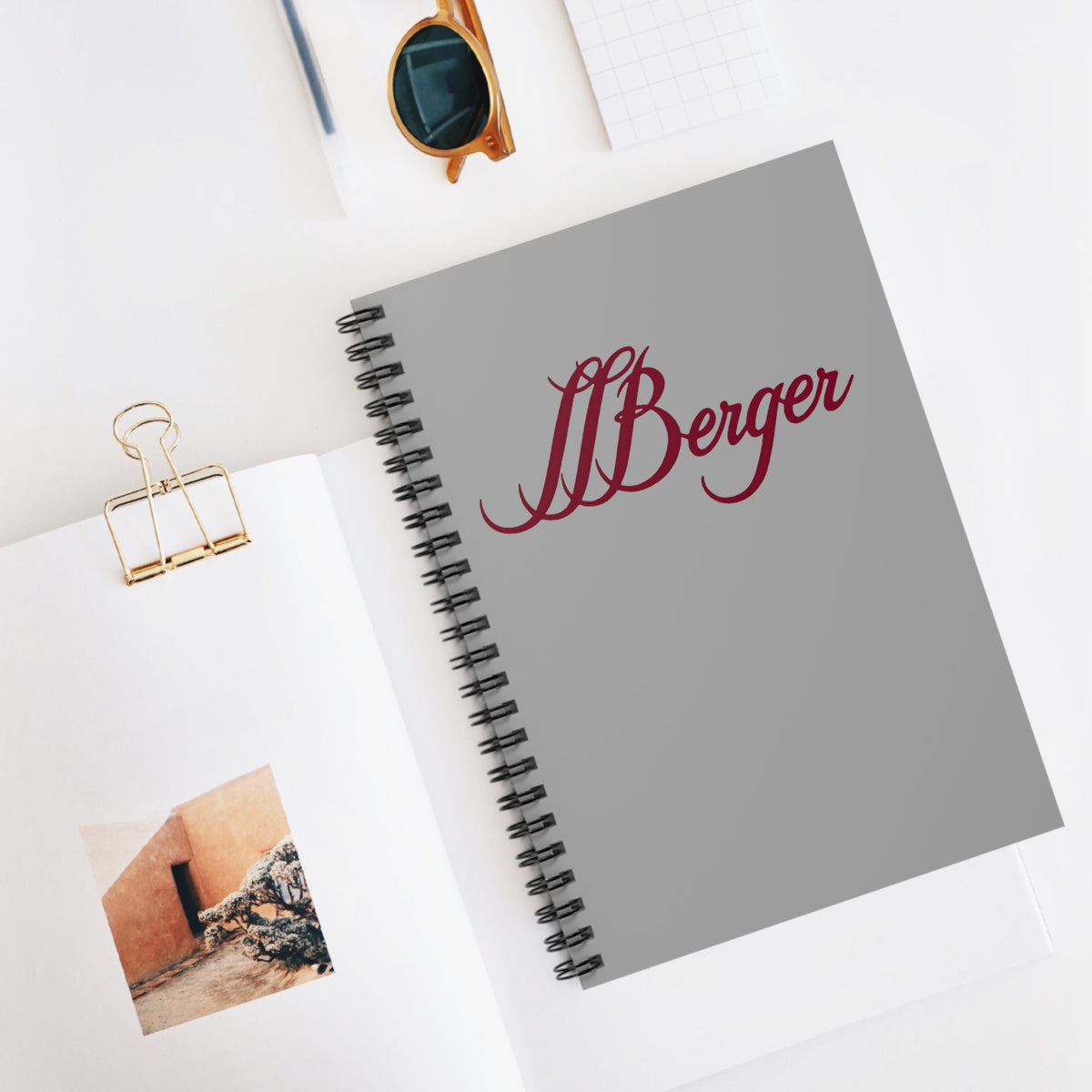 L. L. Berger Spiral Notebook