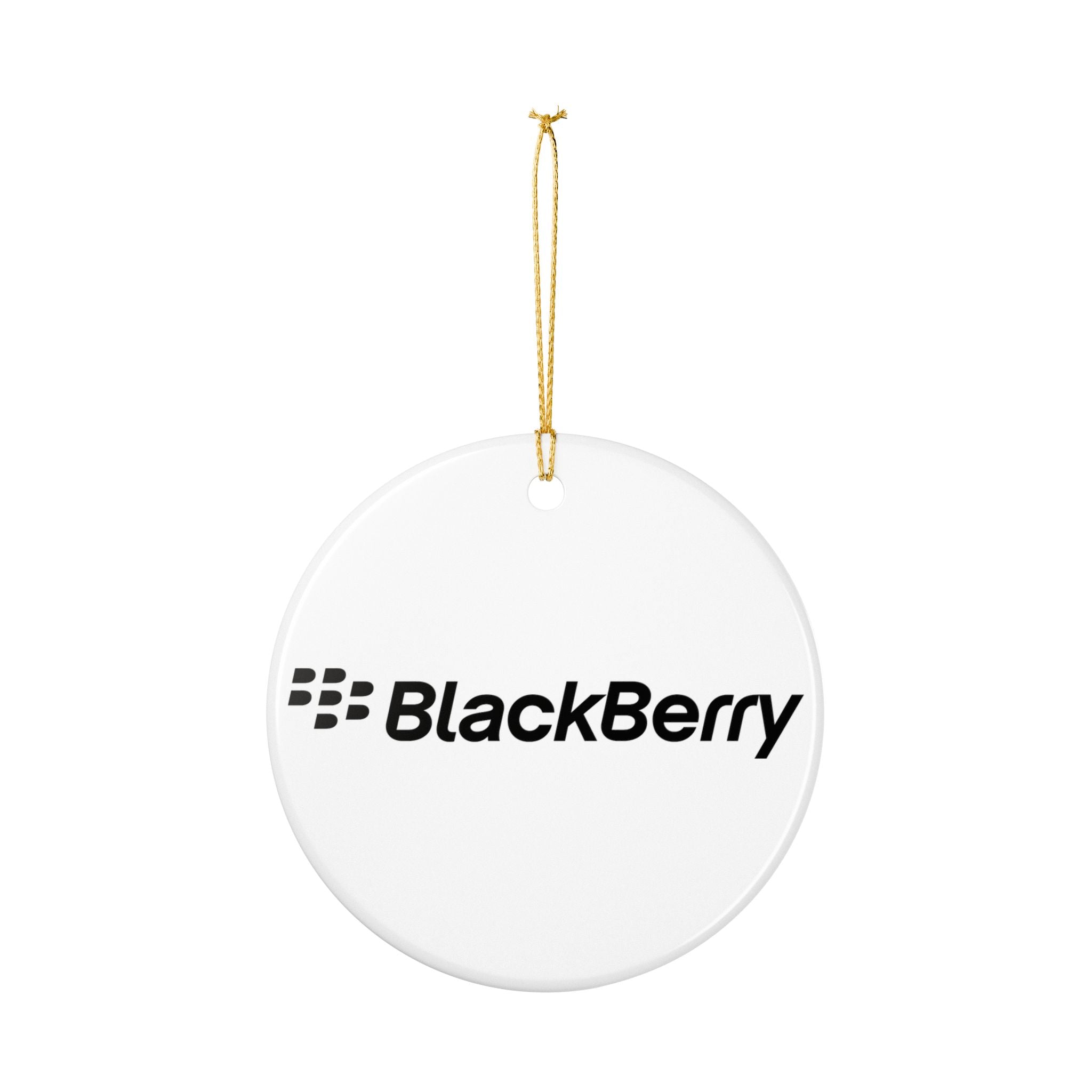 BlackBerry Ceramic Ornament