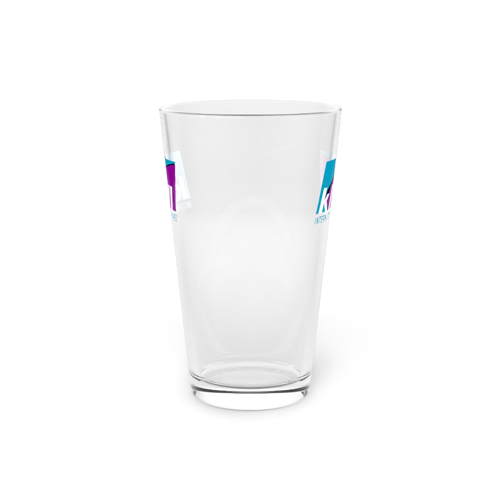 Kiwi International Air Lines 16oz Pint Glass