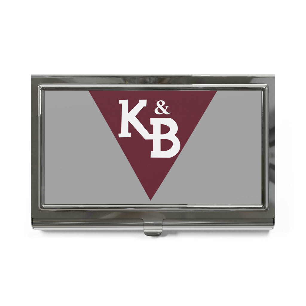Kroch's and Brentano's Metal Business Card Holder