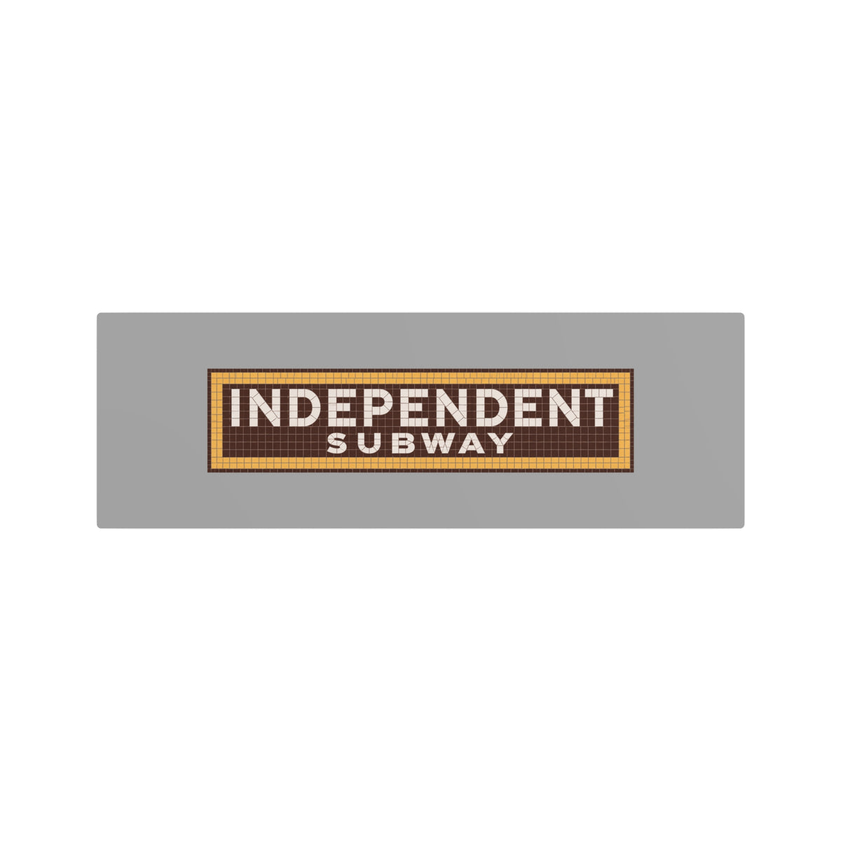 Independent Subway System (IND) Metal Sign