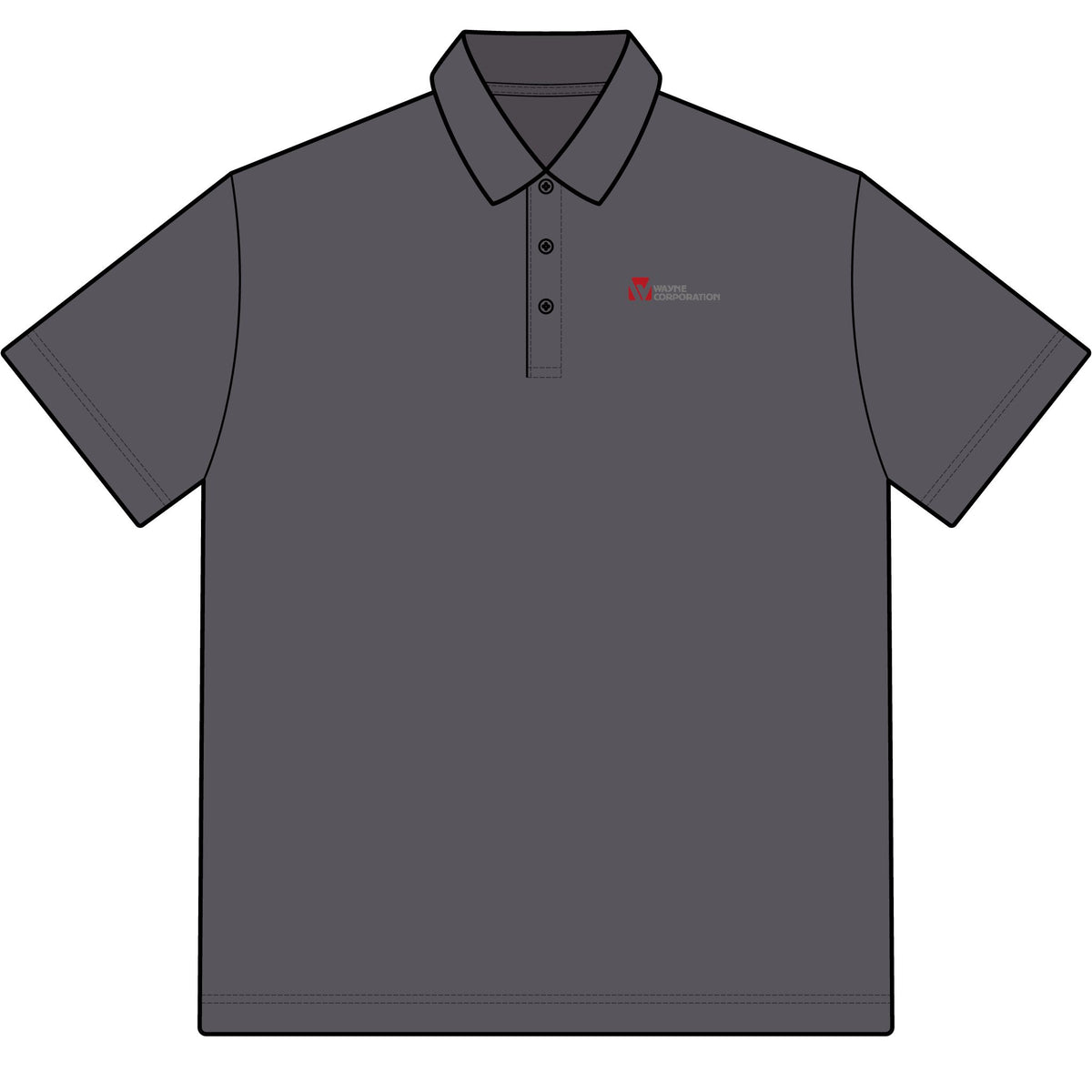 Wayne Corporation Cotton Polo Shirt