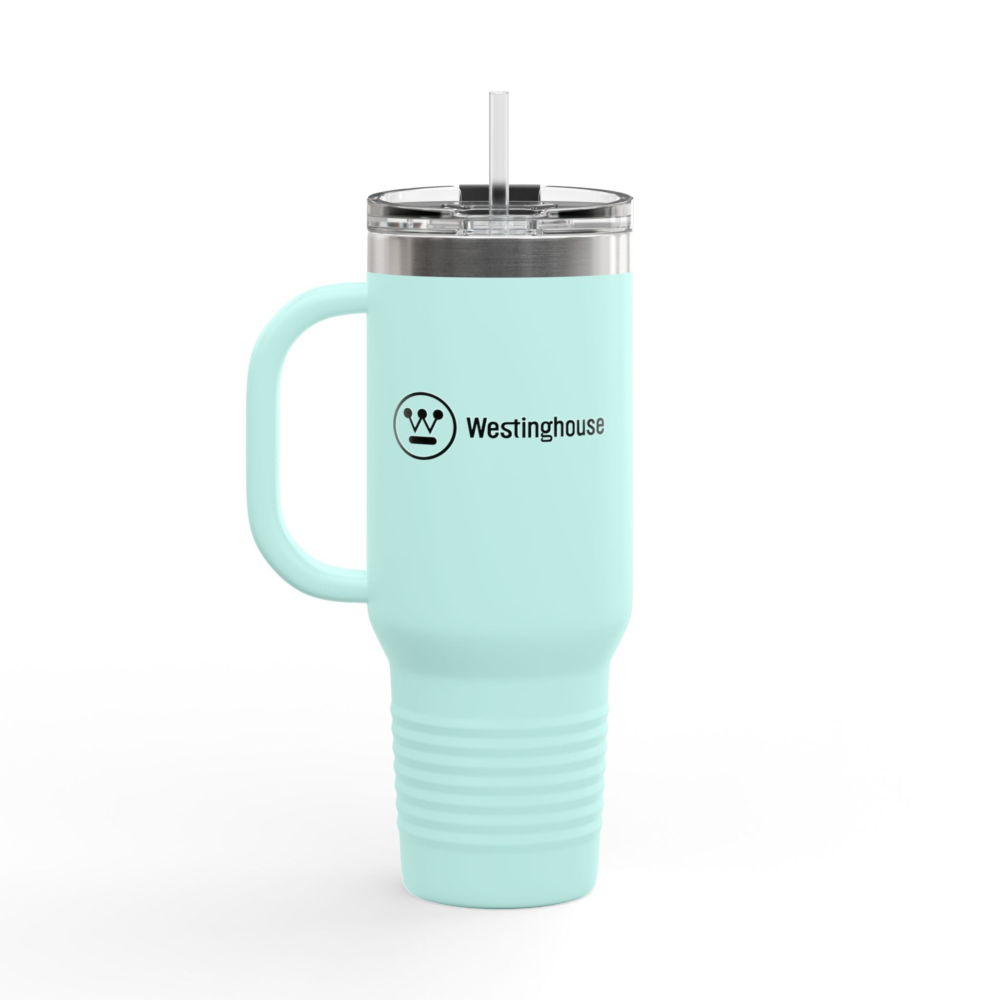 Westinghouse Electric Corporation 40oz Insulated Travel Mug Stainless Tumbler