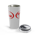 White Front 20oz Insulated Tumbler