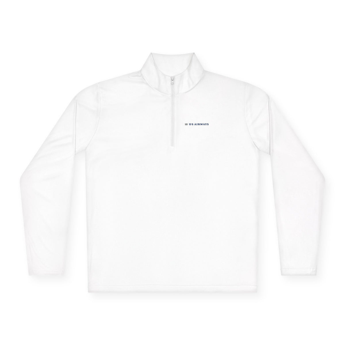 US Airways Unisex Quarter Zip Pullover