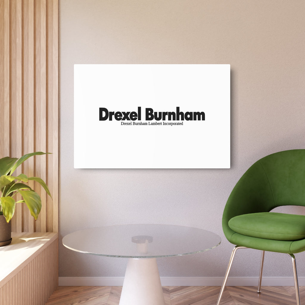 Drexel Burnham Lambert Metal Sign