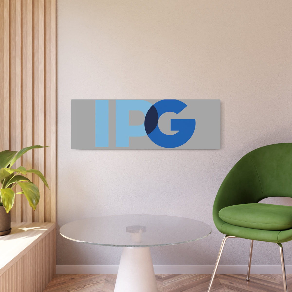 The Interpublic Group of Companies Metal Sign