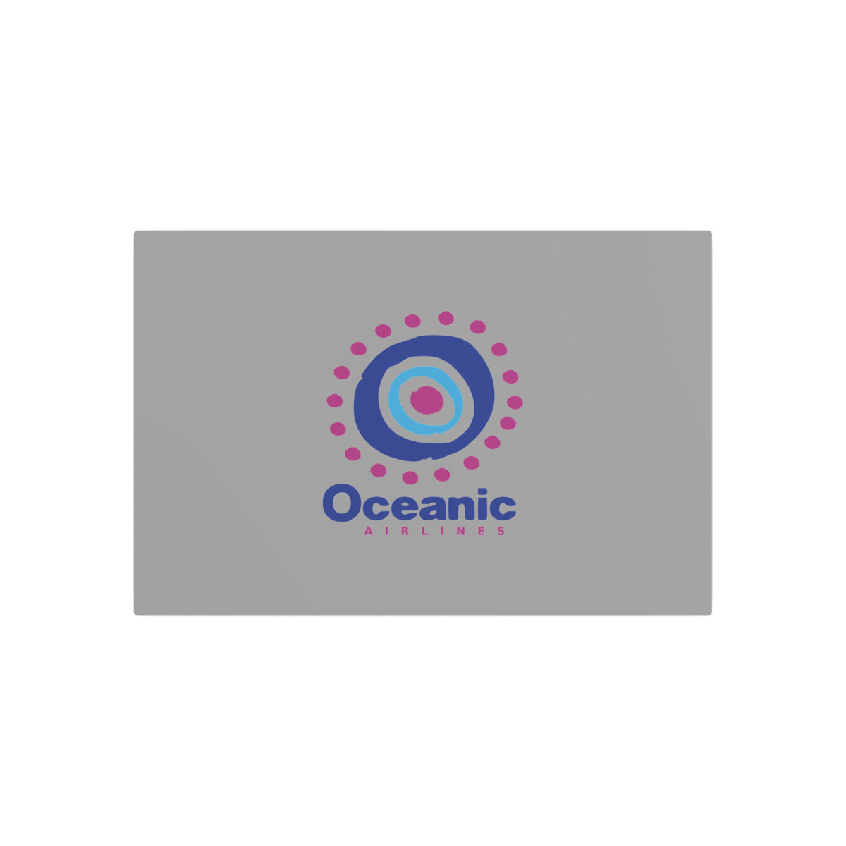 Oceanic Airlines Metal Sign