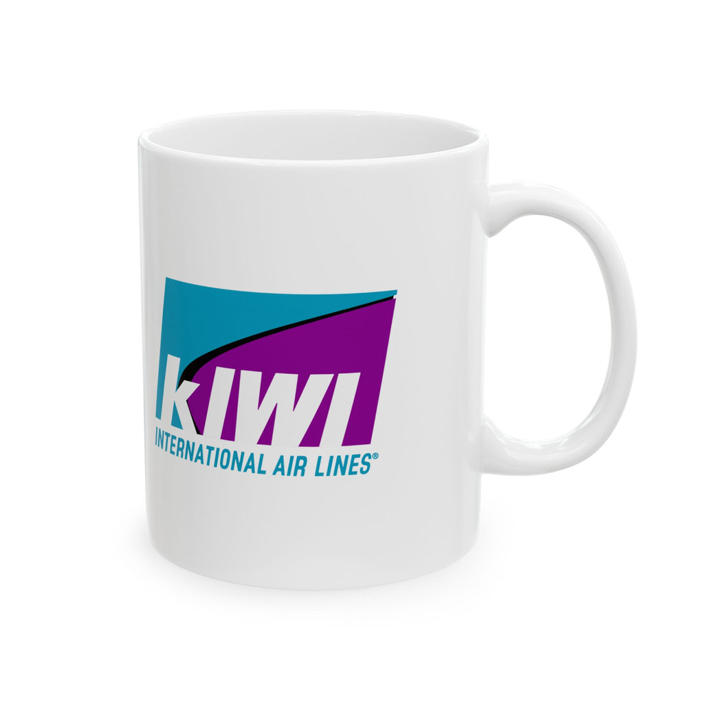 Kiwi International Air Lines Ceramic Coffee Mug