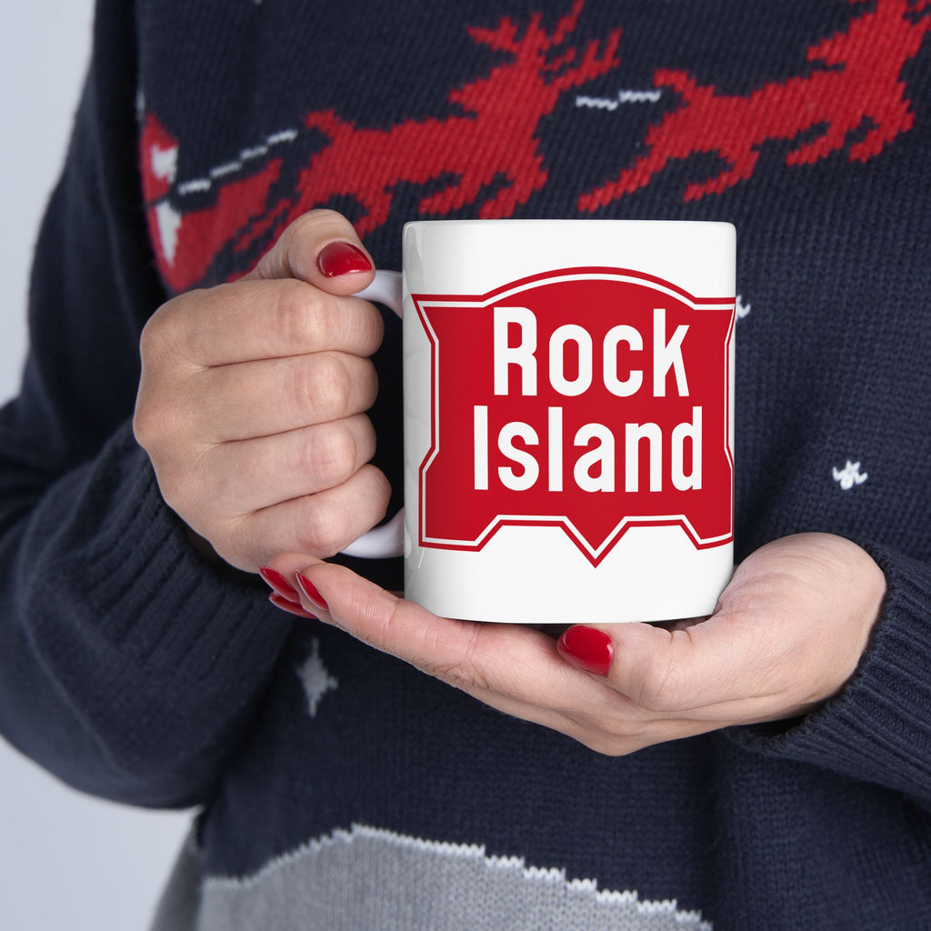 Chicago, Rock Island and Pacific Railroad Ceramic Coffee Mug