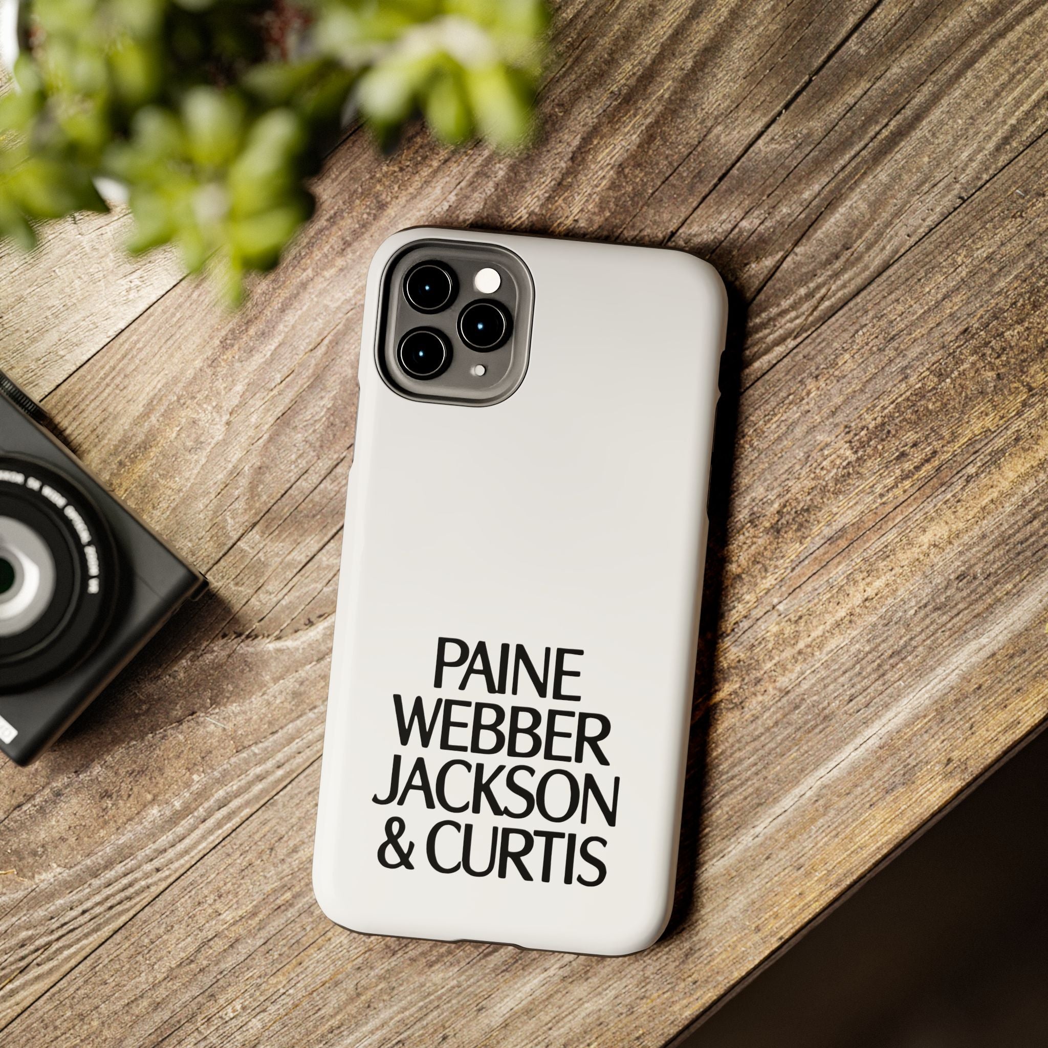 Paine Webber Jackson & Curtis Tough Phone Case