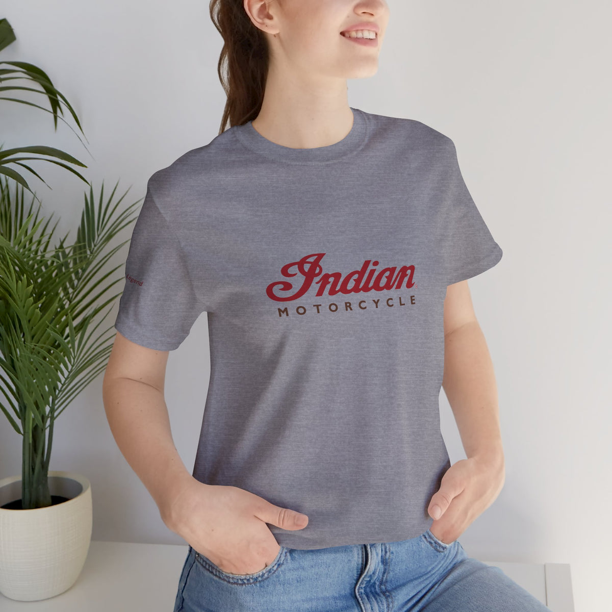 Indian Motorcycle T-Shirt - Ride The Legend (sleeve)