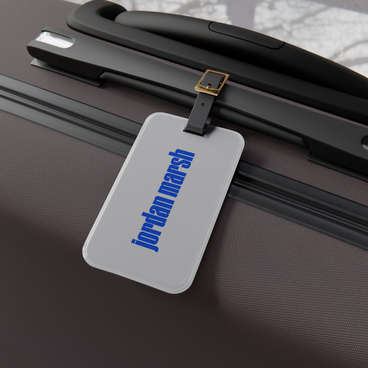 Jordan Marsh Luggage Tag