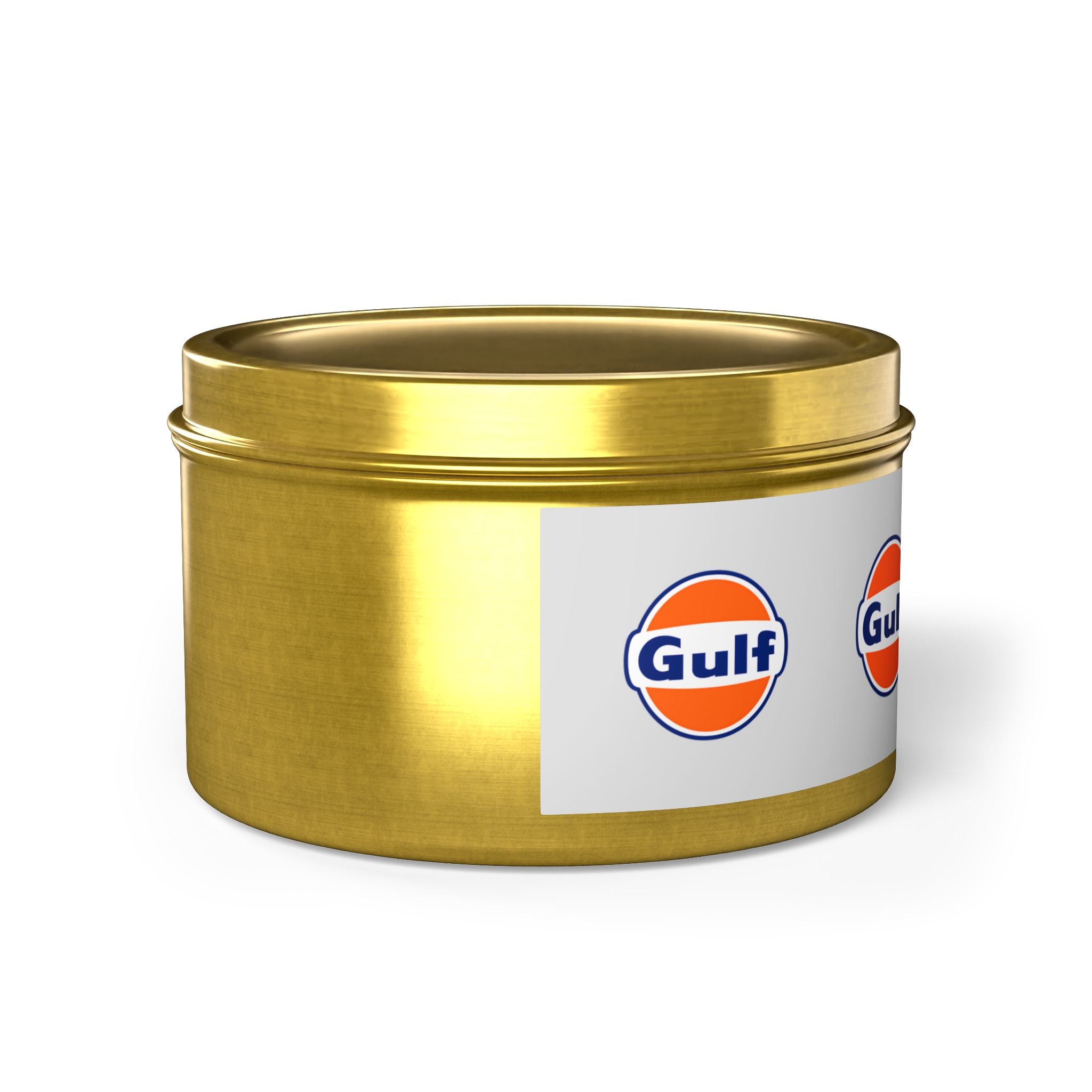Gulf Oil Tin Candle