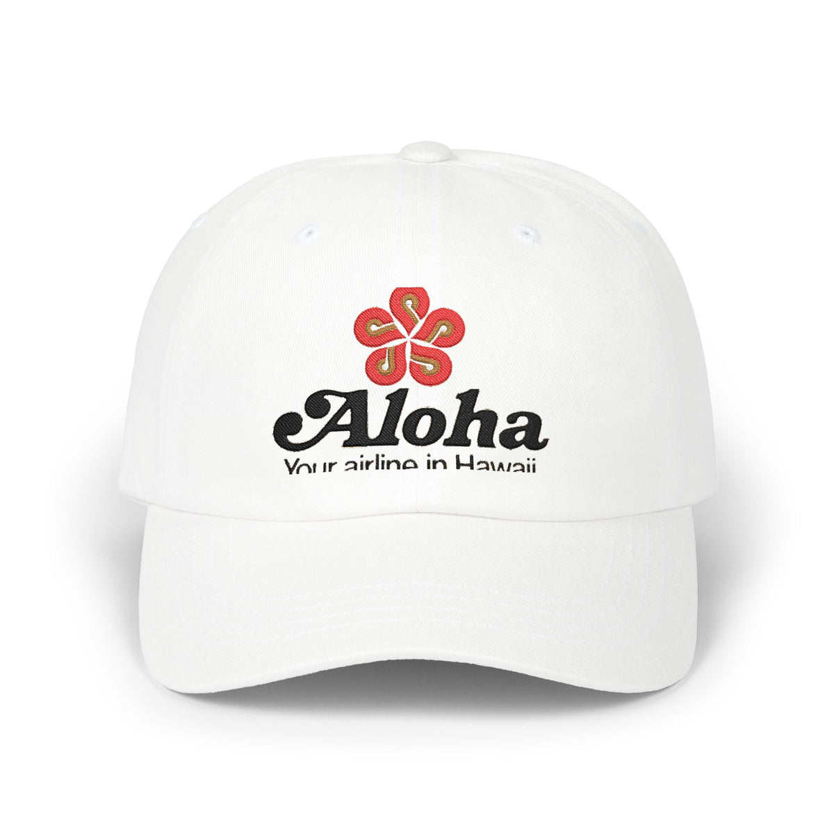 Aloha Airlines Embroidered Dad Cap Hat