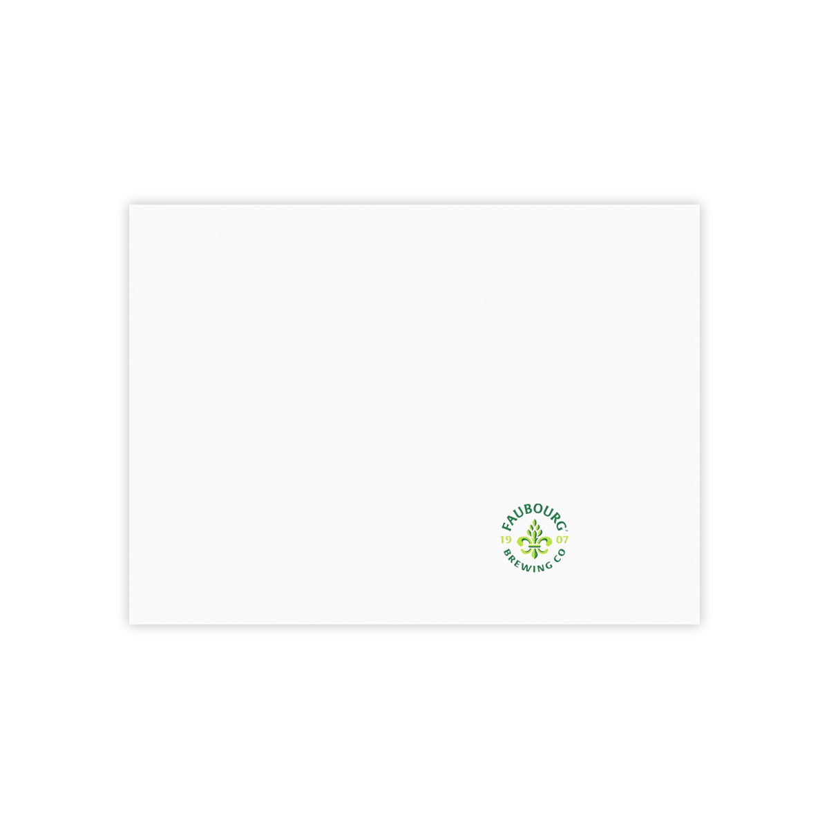 Faubourg Brewing Sticky Post-it Note Pad