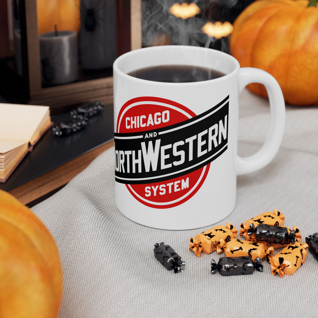 Chicago and North Western Railway Ceramic Coffee Mug